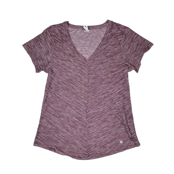 (Up To 50% Off SALE) Bally Heathered Short Sleeve Top - Picture 1 of 3